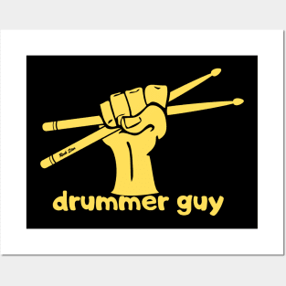 drummer guy Posters and Art
